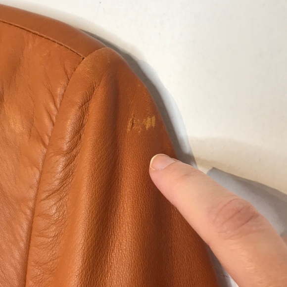 Vintage Bob & Christensen cognac leather blazer - Picture 6 of 14